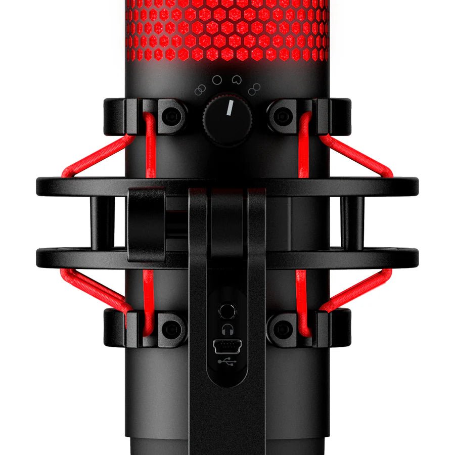 HyperX QuadCast USB Condenser Gaming Microphone | 4P5P6AA - Vektra Computers LLC HyperX QuadCast USB Condenser Gaming Microphone | 4P5P6AA - Vektra Computers LLC